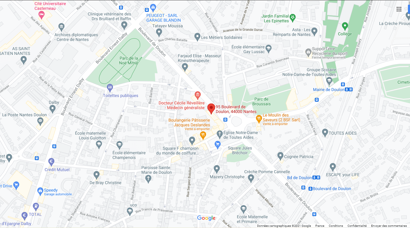 Coline Cornefert Cabinet de Kinésiologie Nantes